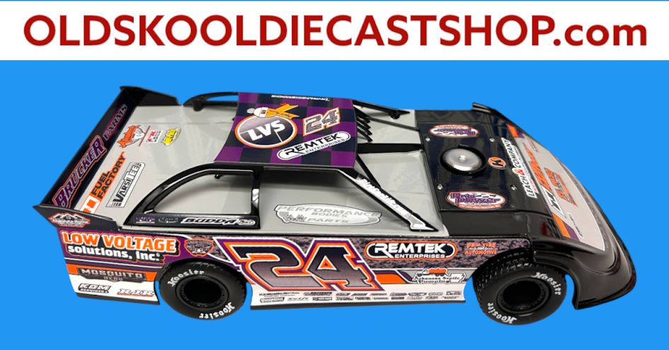Ryan Unzicker #24 2026 ADC Late Model Dirt Series DW226M689 1:24 Scale