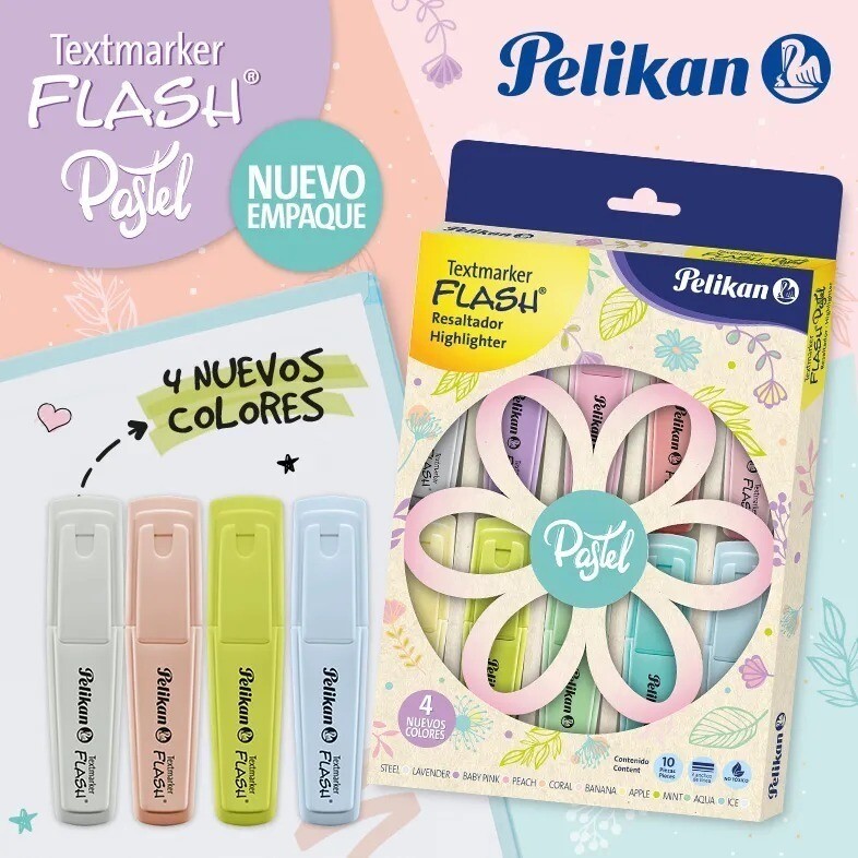 PELIKAN FLASH PASTEL