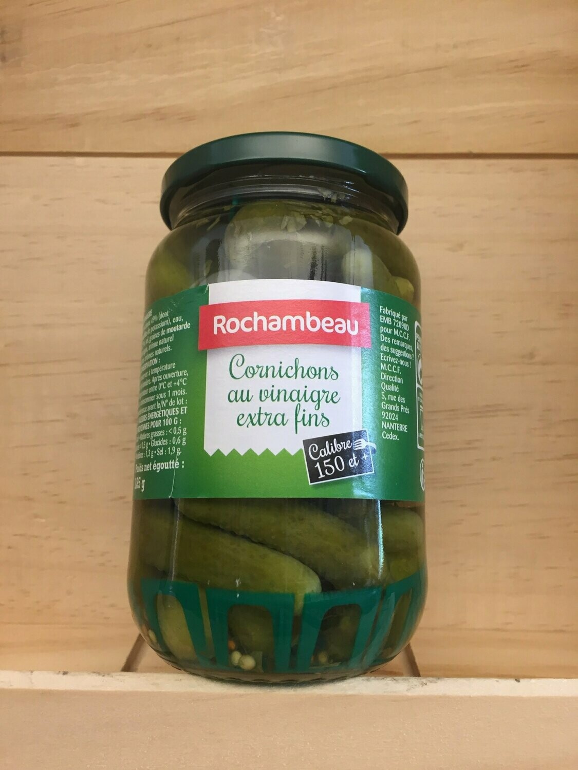 Cornichons au vinaigre