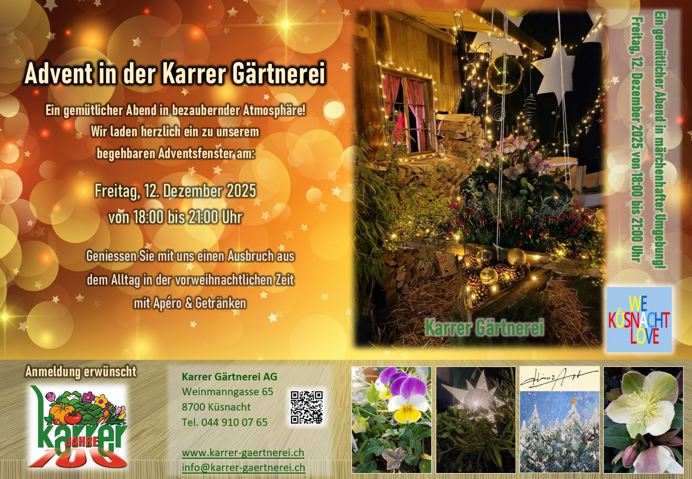 INFO nächster EVENT Adventsfenster INFO nächster EVENT Adventsfenster