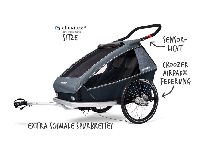 Croozer Kid Vaaya 2 Fahrradanhänger