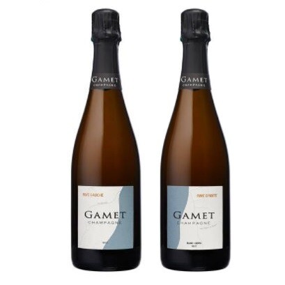 Champagne Gamet Rive Gauche & Rive Droite  | 2x75cl