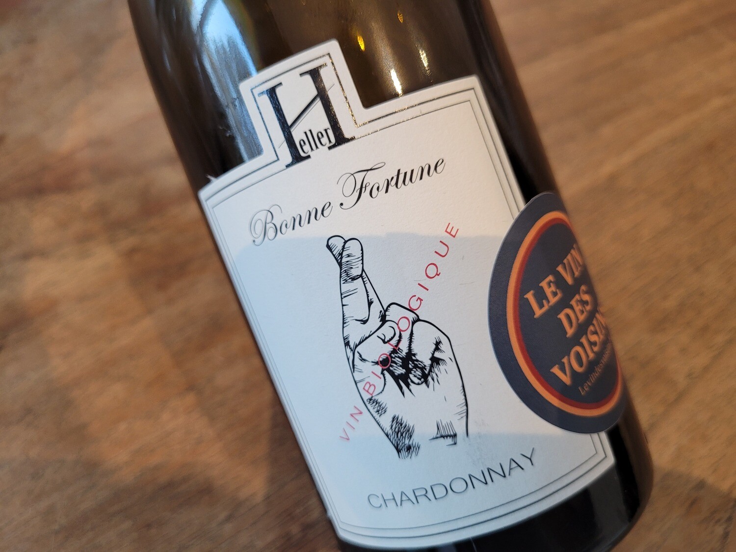 Bonne Fortune Chardonnay Bio | Vin de France Blanc | 6 x 75 cl