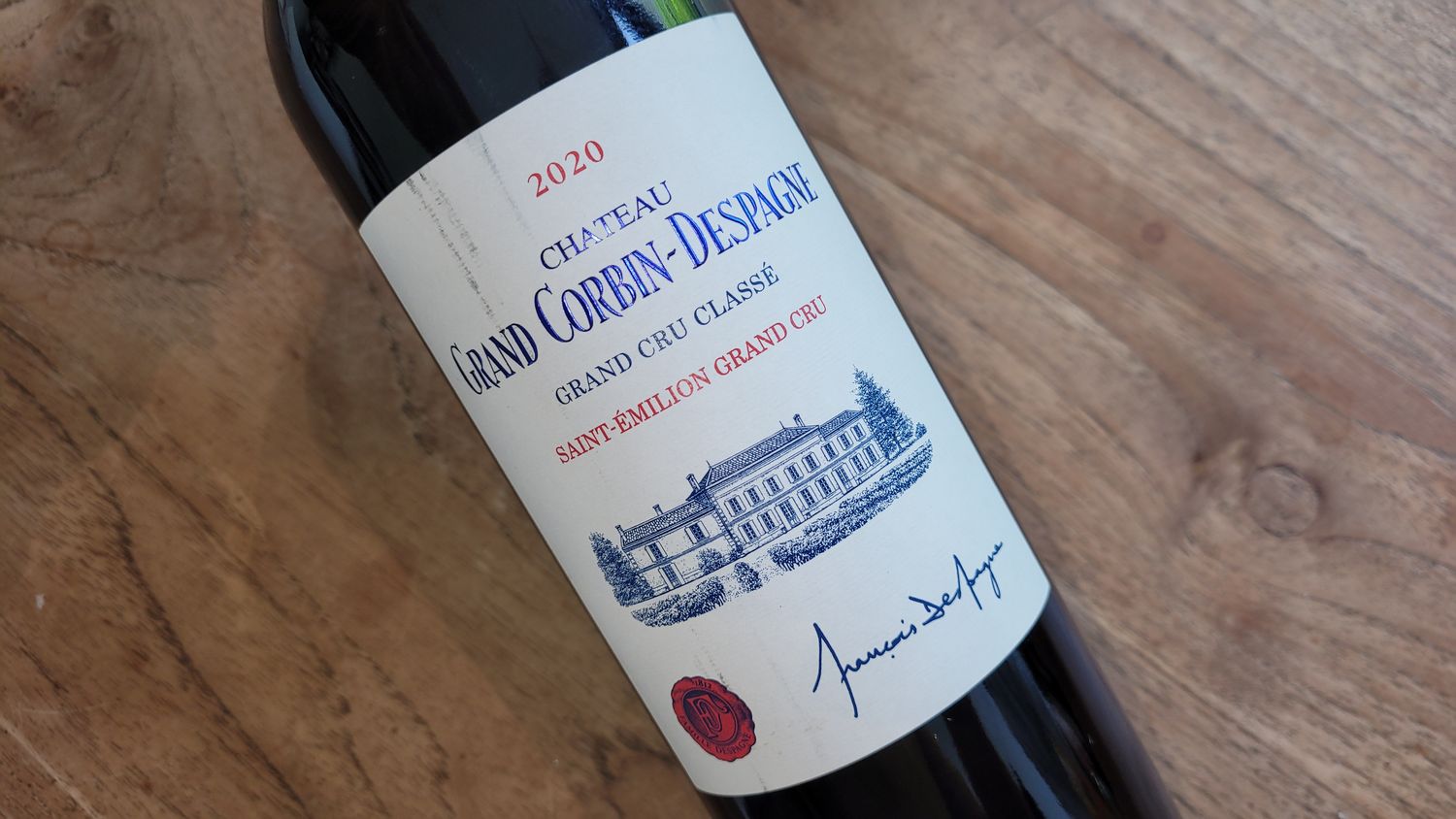 Château Grand Corbin Despagne 2020| Saint-Emilion Grand Cru | Bio | 3x75cl