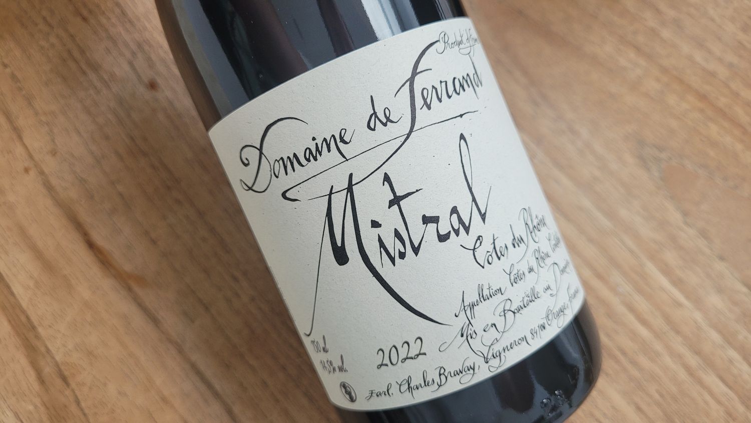 Domaine de Ferrand Mistral 2022 | Côtes du Rhône Rouge | 6x75cl