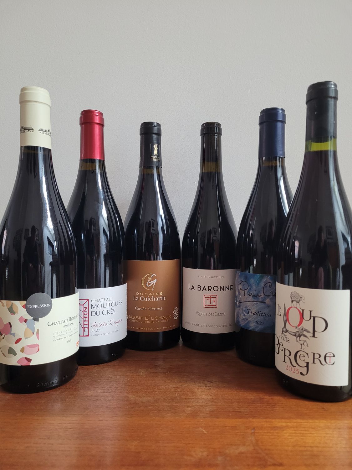 Caisse découverte 6 vins rouges Rhône et Languedoc Bio