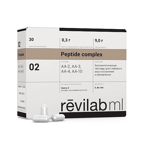 БАД Revilab Peptide МL 02 — для системы кроветворения, химио-радиопротектор.