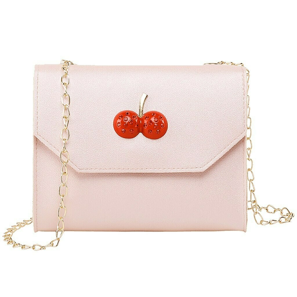 Sac impression cerise rose