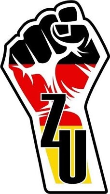 Frieden & Freiheit Stickerei Patch 57x100 mm