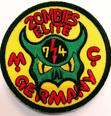 ZOMBIE'S ELITE MC - Stickpatch  -  GELB