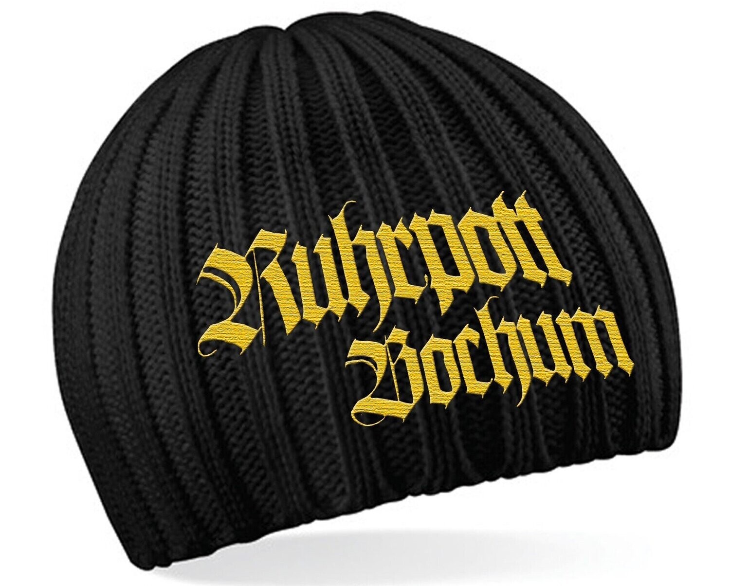 NEU "DER BIKER BEANIE" + STICKEREI euer LOGO ab