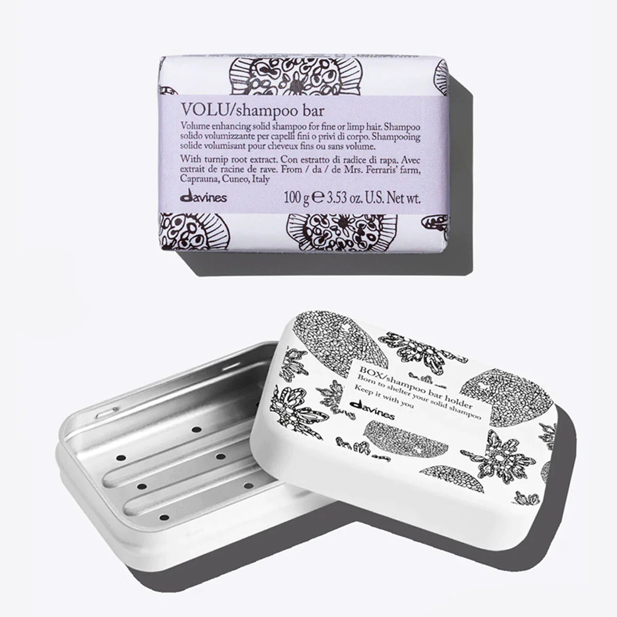 Shampoo bar Volu + Custodia - 100gr