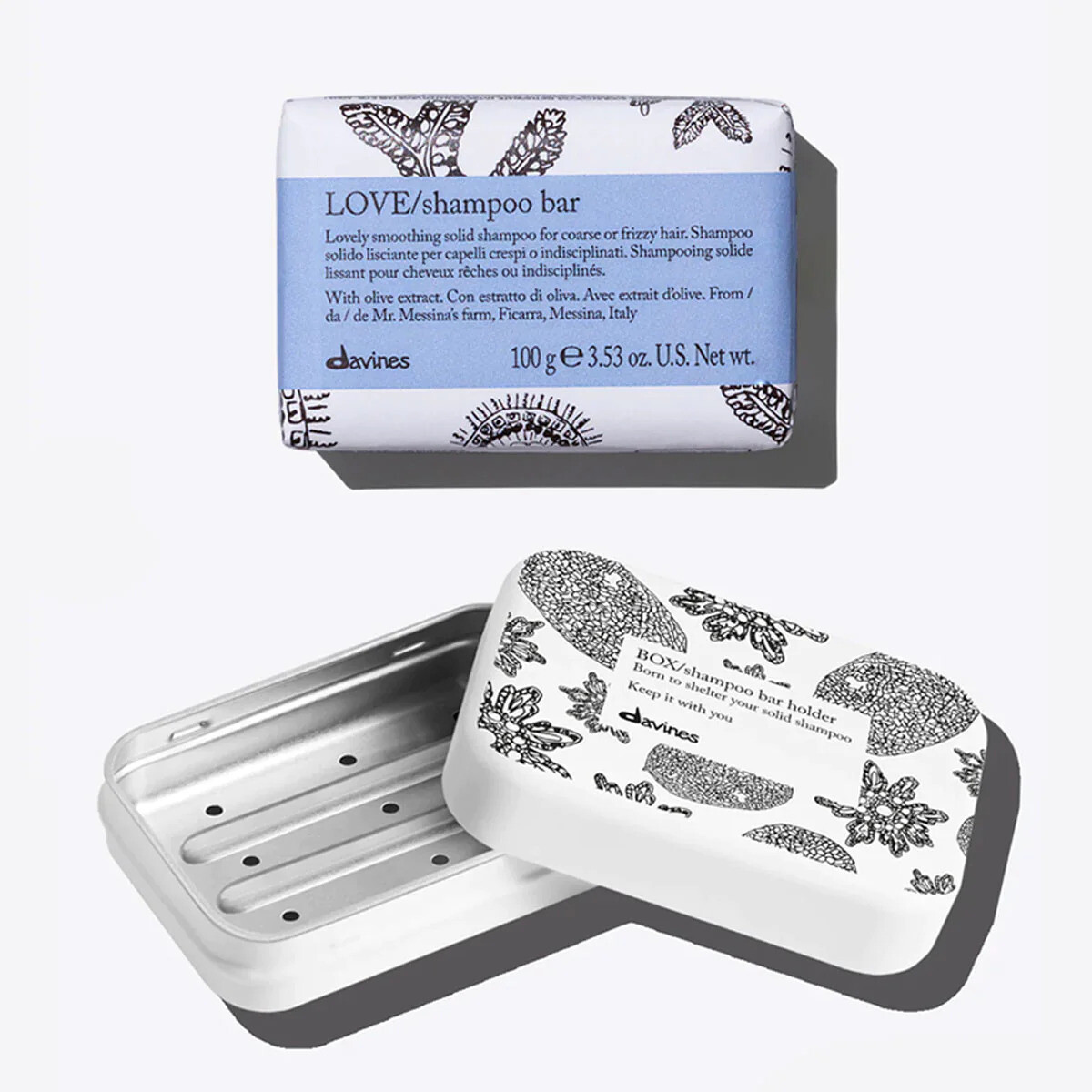 Shampoo bar love + Custodia - 100gr
