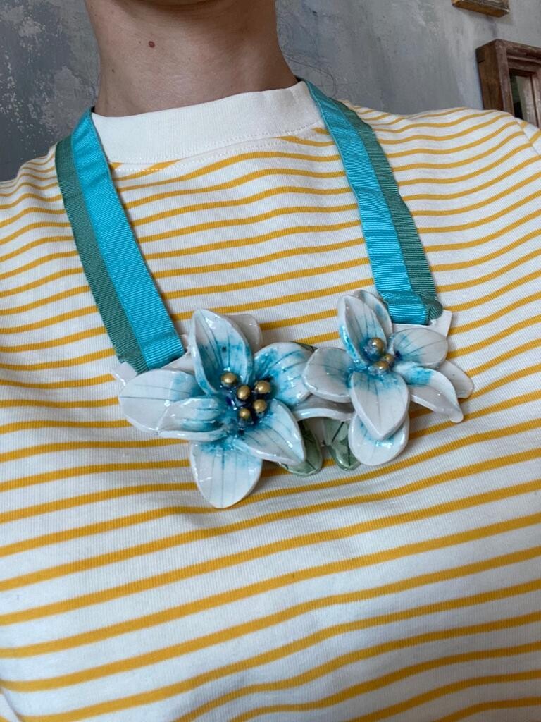 Collana in ceramica