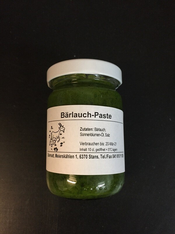 Bärlauch-Paste Bärlauch-Paste