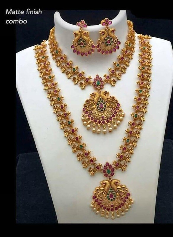 Matte Finish bridal set