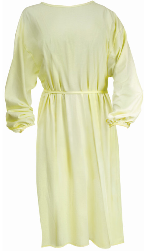 Besuchermäntel, Winner Medical Isolation Gown PP 30 gms/M2,  Gelb