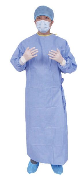 OP Kittel 43 gsm SMMS Surgical gowns  CE Certificate CE0123