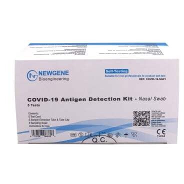 COVID-19 NEWGENE Antigen Schnelltest(Selbsttest), 200*5er Packung=1000 Tests