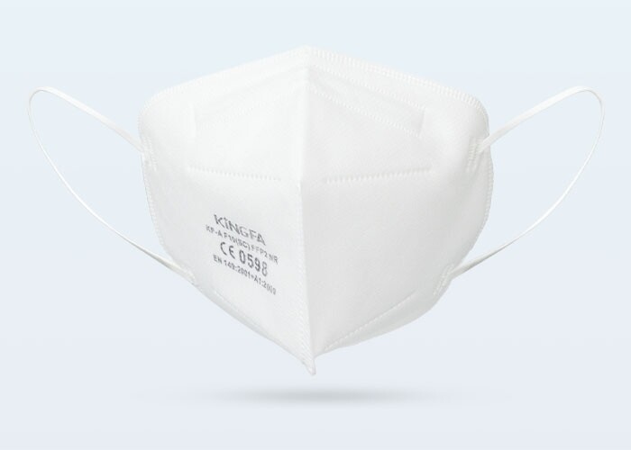 FFP2 White Face Mask Individual Packaging KF-A F10(SC)(KF1)