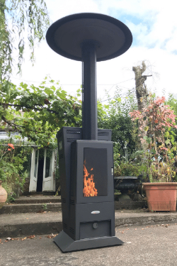 Hotspot Outdoor Pellet Heater with Fan