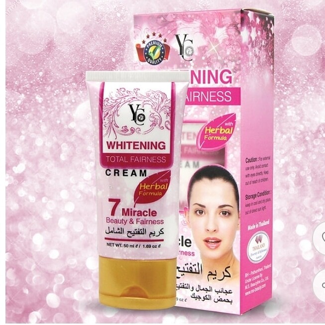 Yc whitening total fairness cream 