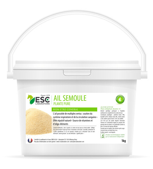 Ail semoule pur 1Kg - ESC Laboratoire