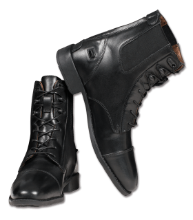 Boots cuir Belfort Noir - Waldhausen