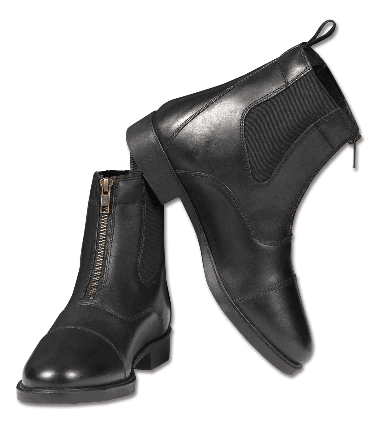 Boots cuir Boston noir - Waldhausen
