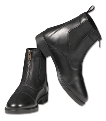 Boots cuir Boston noir - Waldhausen
