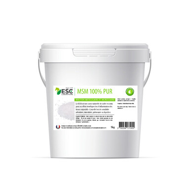 MSM 100% pur - Protection articulation - 1 kg - ESC Laboratoire