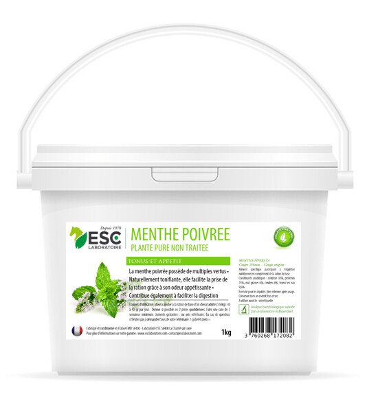 Menthe poivrée - Estomac sensible - 1 kg - ESC Laboratoire