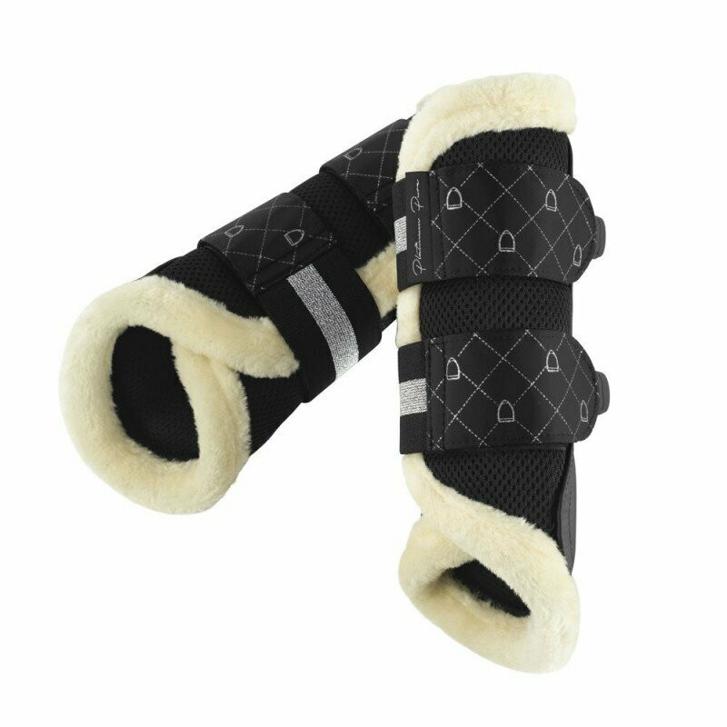 GUETRES MESH FAUX FUR PREMIUM PURE