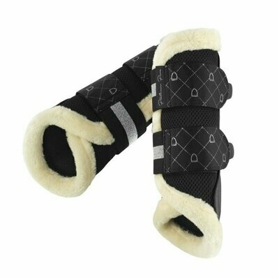GUETRES MESH FAUX FUR PREMIUM PURE