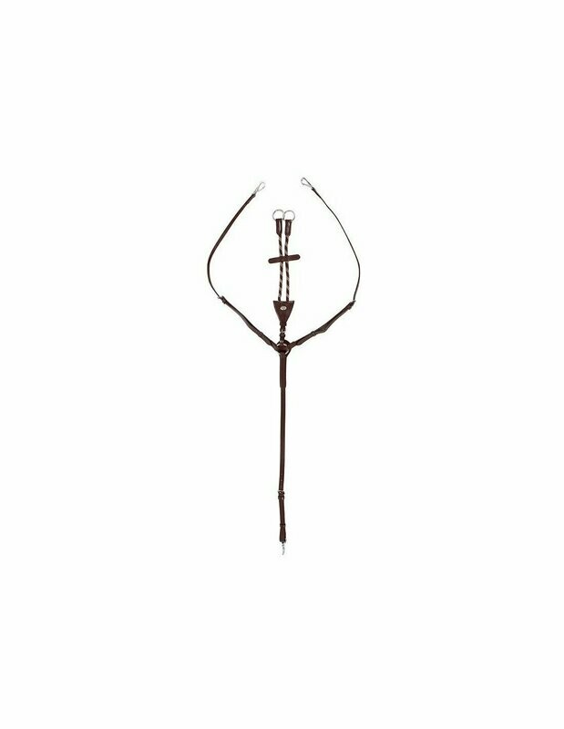 Collier de chasse luxe surpiqûres décoratives