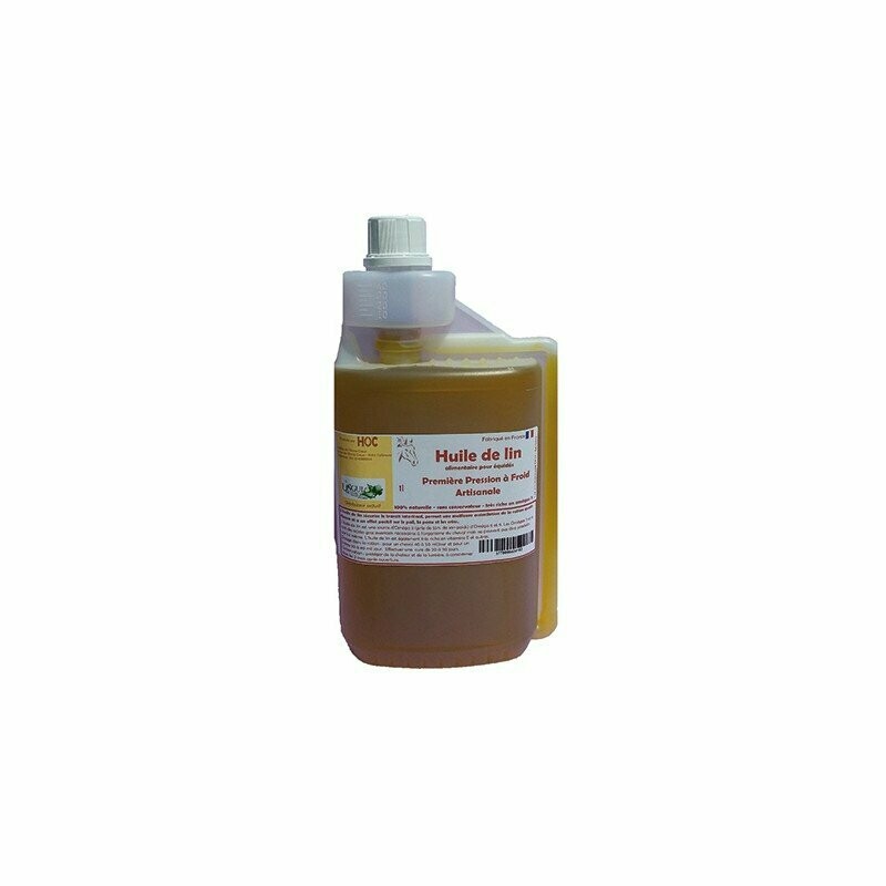 Huile de lin 1L - Ungula naturalis