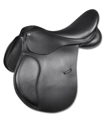 Selle mixte confort en cuir Marron ou Noir