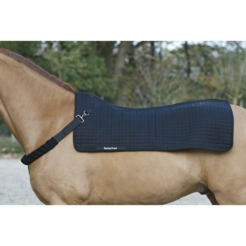 Chauffe dos  Royal 80x105 noir - BACK ON TRACK