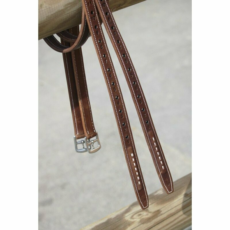 Etrivières cuir 137 cm - PENELOPE LEPREVOST