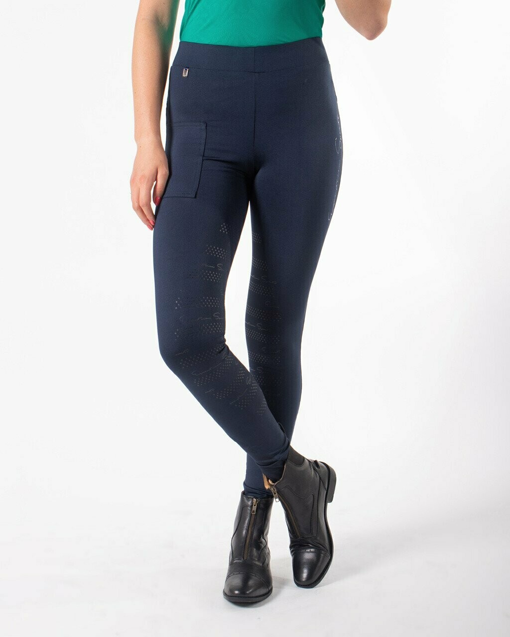 Legging Phylicia grip marine 40 - QHP
