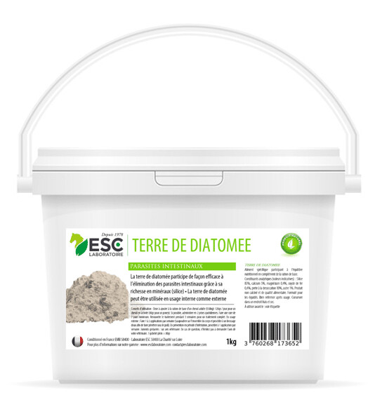 Terre de diatomée  1 kg  - Parasites - ESC Laboratoire