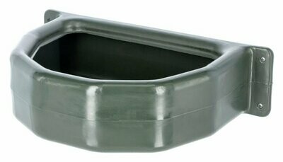 Mangeoire plastique demi ronde 25L Mangeoire plastique demi ronde 25L