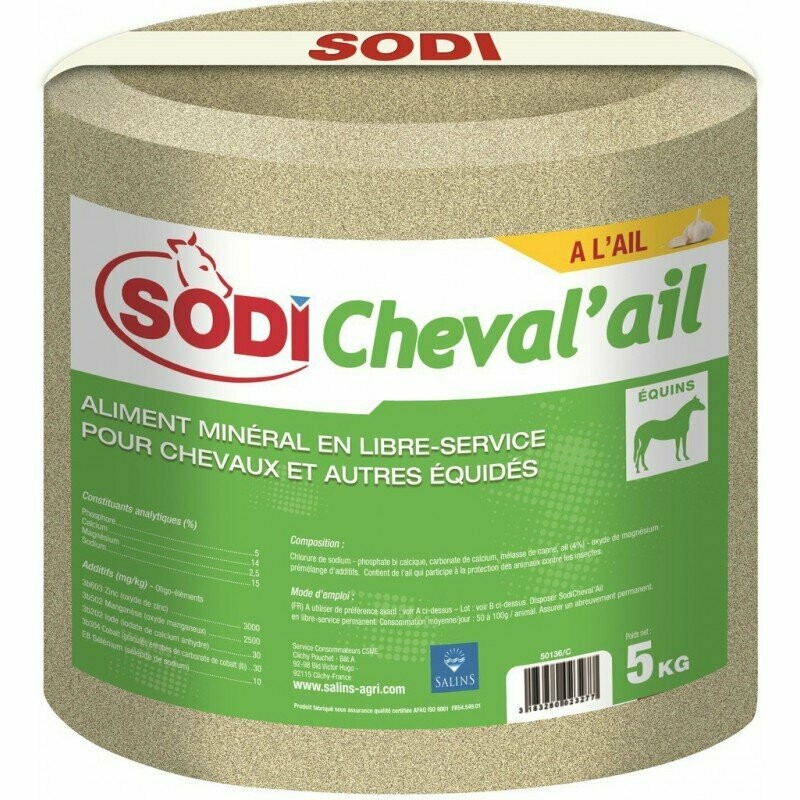 Sodi cheval ail 5kg