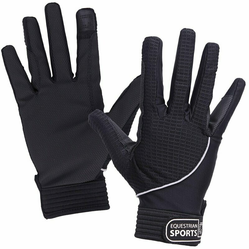 Gants "Air Flow" noir - QHP