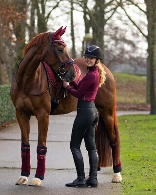 Legging Raquel Full grip Noir - QHP Legging Raquel Full grip Noir - QHP