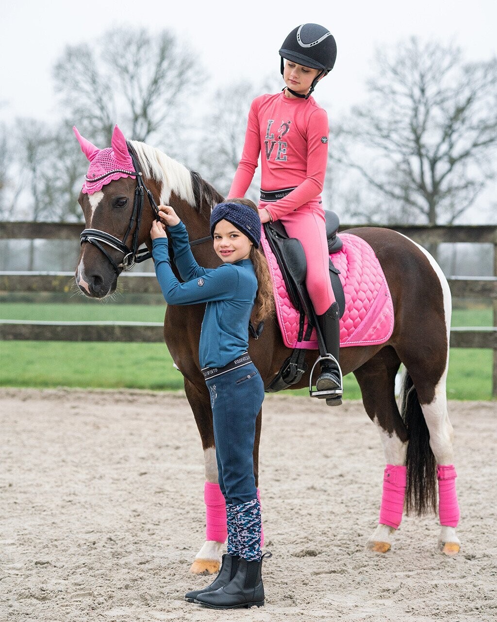 Legging Leyla Junior Full Grip Marine - QHP