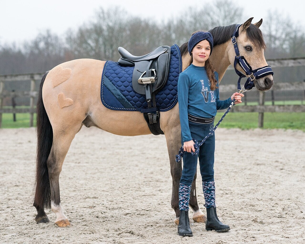 Tee shirt de sport "Lizz" bleu