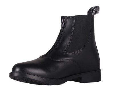 Boots cuir junior Manilla Noir - QHP