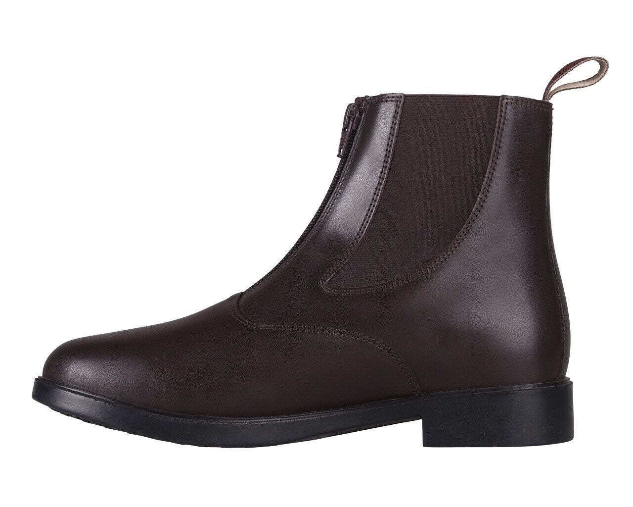 Boots cuir manilla marron - QHP