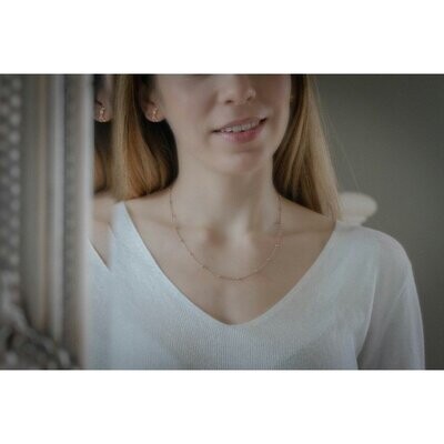 Collier "Eugénie" Doré - PENELOPE LEPREVOST
